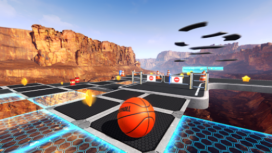 اسکرین شات بازی BasketRoll: Rolling Ball Game 2