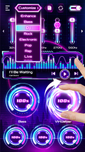 اسکرین شات 2 برنامه Bass Booster & Equalizer