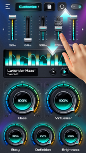 اسکرین شات برنامه Bass Booster & Equalizer 1