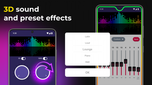 اسکرین شات برنامه Music Equalizer - Bass Booster 8