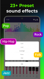 اسکرین شات برنامه Music Equalizer - Bass Booster 4