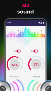 اسکرین شات برنامه Music Equalizer - Bass Booster 3