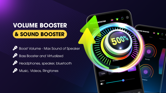 اسکرین شات 1 برنامه Volume Booster & Sound Booster