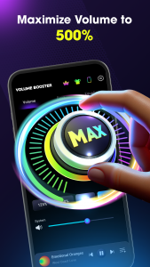 اسکرین شات 2 برنامه Volume Booster & Sound Booster