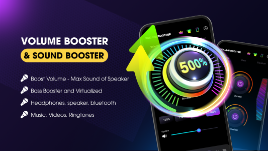 اسکرین شات برنامه Volume Booster & Sound Booster 1