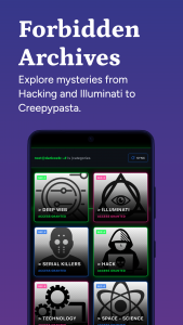اسکرین شات 3 برنامه Deep Web - Dark Web: knowledge