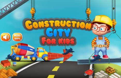 اسکرین شات بازی Construction City For Kids 1