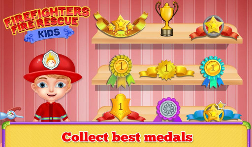 اسکرین شات 5 بازی Firefighters Fire Rescue Kids