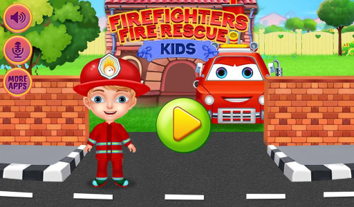 اسکرین شات بازی Firefighters Fire Rescue Kids 1