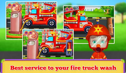 اسکرین شات 2 بازی Firefighters Fire Rescue Kids