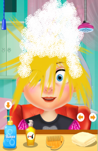 اسکرین شات بازی Hair Salon & Barber Kids Games 3