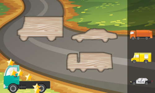 اسکرین شات بازی Puzzle for Toddlers Cars Truck 2
