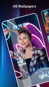 اسکرین شات 3 برنامه Battery Charging Animation App