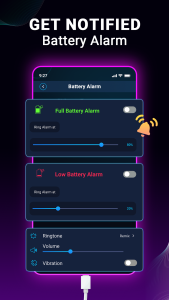 اسکرین شات 3 برنامه Battery Charging Animation App