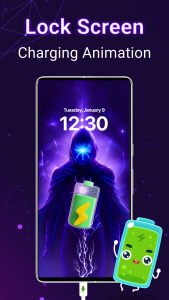 اسکرین شات برنامه Battery Charging Theme 4