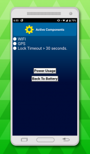 اسکرین شات 2 برنامه battery in status bar