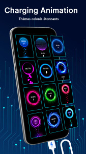 اسکرین شات 6 برنامه Battery Charging Animation