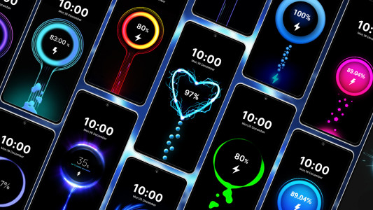اسکرین شات 1 برنامه Battery Charging Animation