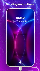 اسکرین شات 7 برنامه Battery Charging Animation App