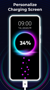 اسکرین شات برنامه Battery Charging Animation App 6