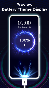 اسکرین شات برنامه Battery Charging Animation App 5