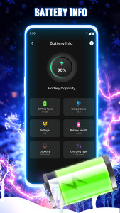 اسکرین شات 6 برنامه Battery Charging Animation 4D