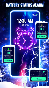 اسکرین شات 5 برنامه Battery Charging Animation 4D