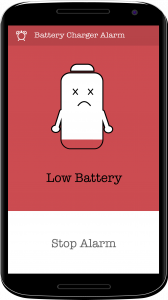 اسکرین شات برنامه Battery Charger Alarm 3
