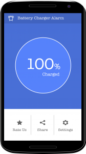 اسکرین شات برنامه Battery Charger Alarm 1