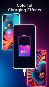 اسکرین شات 4 برنامه Battery Charging Animation