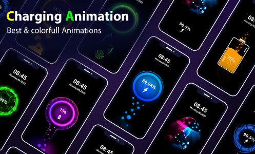 اسکرین شات برنامه Battery Charging Animation App 2