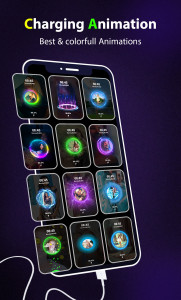 اسکرین شات برنامه Battery Charging Animation App 4