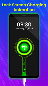 اسکرین شات 3 برنامه Battery Charging Animation