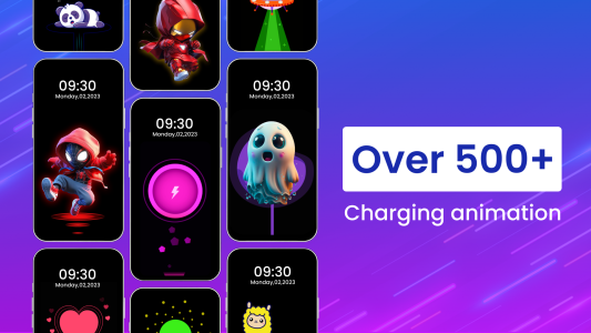 اسکرین شات 7 برنامه Battery Charging Animation
