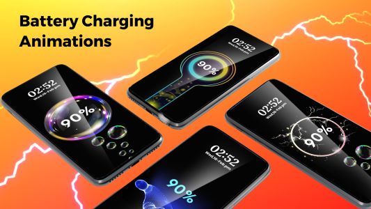 اسکرین شات 1 برنامه Battery Charging Animation