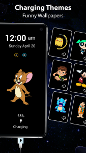 اسکرین شات برنامه Battery Charge Animated Theme 6
