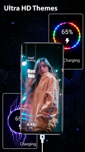 اسکرین شات 5 برنامه Battery Charge Animated Theme