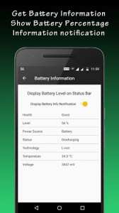 اسکرین شات برنامه Full Battery Alarm 4