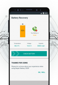 اسکرین شات برنامه Battery Recover 2022 1