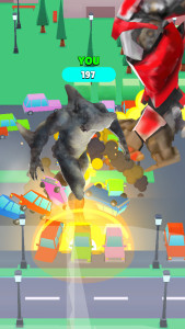 اسکرین شات 2 بازی Crazy Kaiju 3D