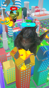 اسکرین شات 5 بازی Crazy Kaiju 3D