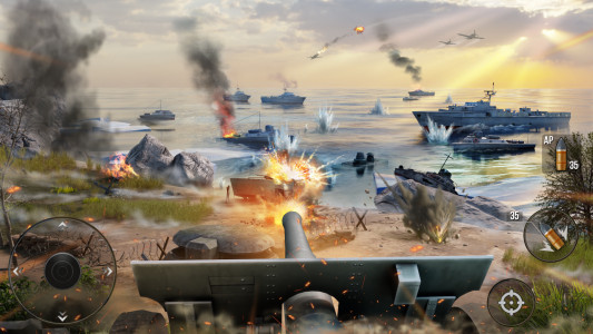 اسکرین شات بازی World of Artillery: Cannon War 2