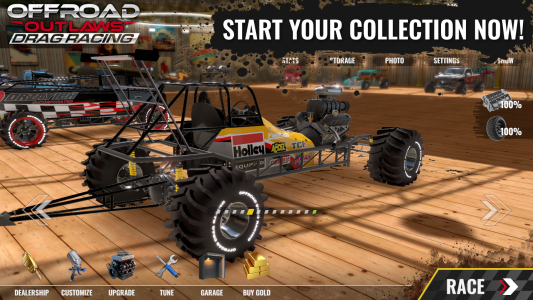 اسکرین شات بازی Offroad Outlaws Drag Racing 1