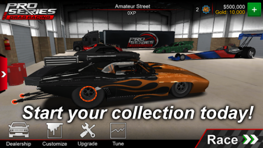 اسکرین شات بازی Pro Series Drag Racing 3