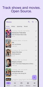 اسکرین شات برنامه SeriesGuide: show manager 1