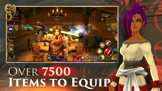 اسکرین شات بازی AdventureQuest 3D MMO RPG 3