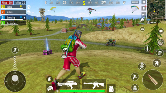 اسکرین شات 2 بازی Fire Grand Battle Royale Games