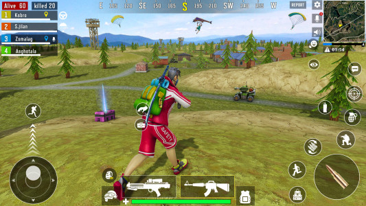 اسکرین شات 2 بازی Fire Grand Battle Royale Games