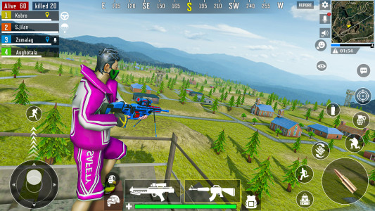 اسکرین شات 4 بازی Fire Grand Battle Royale Games