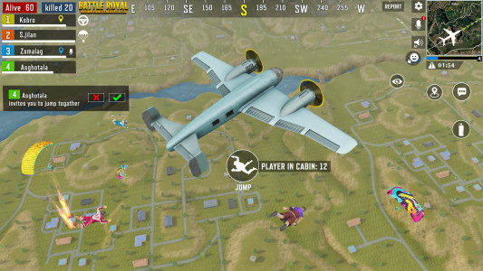 اسکرین شات 1 بازی Fire Grand Battle Royale Games